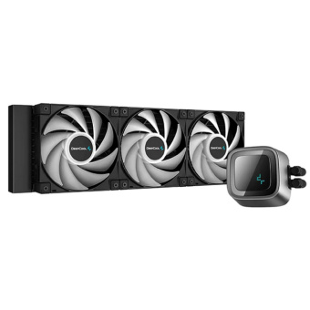 Система водяного охлаждения Deepcool LS720 ARGB Soc-AM5/AM4/1151/1200/1700 черный 4-pin 20-32.9dB Al 300W 1607gr Ret (R-LS720-BKAMNT-G-1) от магазина РЭССИ