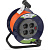 Удлинитель силовой Эра RPx-4es-3x1.5-30m (Б0043056) 3x1.5кв.мм 4розет. 30м ПВС 16A катушка черный от магазина РЭССИ
