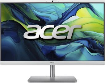 Моноблок Acer Aspire C27-195ES 27" Full HD Core Ultra 5 125U (3.6) 16Gb SSD512Gb Graphics CR Windows 11 Professional GbitEth WiFi BT 65W клавиатура мышь Cam серебристый 1920x1080 от магазина РЭССИ