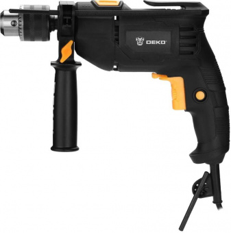 Дрель ударная Deko DKID600W 600Вт ключевой реверс (кейс в комплекте) (063-4158) от магазина РЭССИ