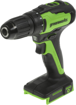 Дрель-шуруповерт Greenworks GD24DD35 аккум. патрон:быстрозажимной (3704007) от магазина РЭССИ