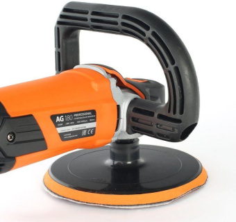 Полировальная машина Patriot AG 180 1200Вт 3600об/мин рез.шпин.:M14 d=180мм от магазина РЭССИ