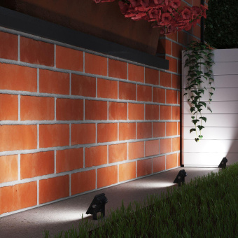 Прожектор уличный Gauss Elementary 613100310 светодиодный 10Вт корп.алюм.черный от магазина РЭССИ