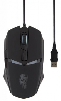 Мышь Оклик 795G GHOST черный оптическая (2400dpi) USB (6but) от магазина РЭССИ