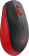 Мышь Logitech M190 черный/красный оптическая (1000dpi) беспроводная USB (2but) от магазина РЭССИ
