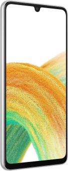 Смартфон Samsung SM-A336E Galaxy A33 5G 128Gb 8Gb белый моноблок 3G 4G 2Sim 6.4" 1080x2400 Android 12 48Mpix 802.11 b/g/n/ac NFC GPS GSM900/1800 GSM1900 TouchSc Protect A-GPS microSD max1024Gb от магазина РЭССИ