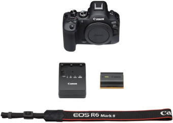 Фотоаппарат Canon EOS R6 Mark II черный 24.2Mpix 3" 4K WiFi LP-E6NH (без объектива) от магазина РЭССИ