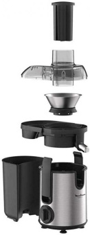 Соковыжималка центробежная Moulinex JU420D10 400Вт рез.сок.:950мл. серебристый/черный от магазина РЭССИ