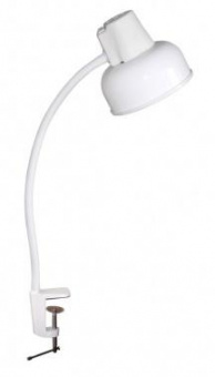 Светильник Трансвит БЕТА-СШ НДБ37-60-175 (BETA-СSH/WH) настольный на струбцине E27 белый 60Вт от магазина РЭССИ