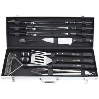 Набор для гриля Forester 14 предметов в алюминиевом кейсе BBQ-14 от магазина РЭССИ