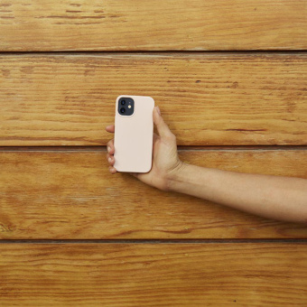 Чехол (клип-кейс) uBear для Apple iPhone 12 mini Touch Case светло-розовый (CS61LR54TH-I20) от магазина РЭССИ