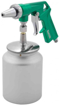 Пистолет пескоструйный Kraftool 06583 бак:1л зеленый от магазина РЭССИ