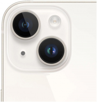 Смартфон Apple A2886 iPhone 14 Plus 128Gb 6Gb сияющая звезда моноблок 3G 4G 1Sim 6.7" 1284x2778 iOS 16 12Mpix 802.11 a/b/g/n/ac/ax NFC GPS GSM900/1800 TouchSc Protect от магазина РЭССИ