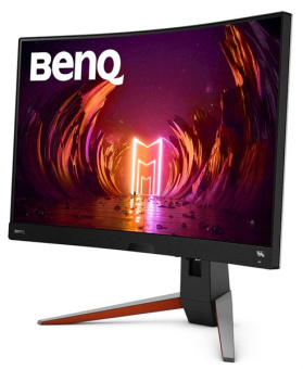 Монитор Benq 27" Mobiuz EX2710R темно-серый VA LED 1ms 16:9 HDMI M/M HAS Piv 300cd 178гр/178гр 2560x1440 165Hz FreeSync Premium Pro DP 2K USB 7.1кг от магазина РЭССИ