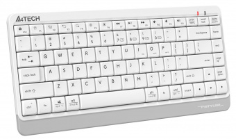 Клавиатура A4Tech Fstyler FBK11 белый/серый USB беспроводная BT/Radio slim (FBK11 WHITE) от магазина РЭССИ