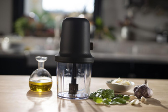 Измельчитель электрический Moulinex AT80E810 0.5л. 500Вт черный от магазина РЭССИ