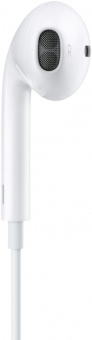 Гарнитура вкладыши Apple EarPods A3046 1.1м белый проводные в ушной раковине (MTJY3FE/A) от магазина РЭССИ