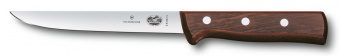 Нож кухонный Victorinox Wood (5.6106.15) стальной обвалочный лезв.150мм прямая заточка дерево от магазина РЭССИ
