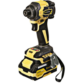 Аккумуляторный ударный винтоверт Hanskonner 1BatterySystem HCD20280BLC от магазина РЭССИ