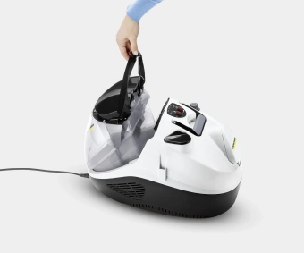 Пароочиститель напольный Karcher SV 7 2200Вт белый/черный от магазина РЭССИ