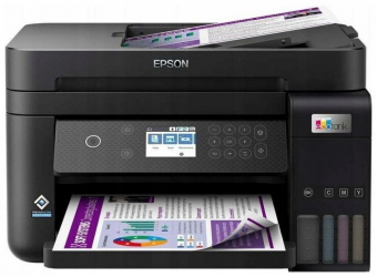 МФУ струйный Epson L6270 (C11CJ61507/C11CJ61407) A4 Duplex Net WiFi черный от магазина РЭССИ