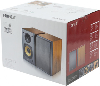 Колонки Edifier R1000T4 2.0 коричневый 24Вт от магазина РЭССИ