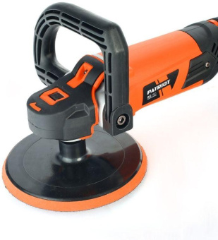 Полировальная машина Patriot AG 180 1200Вт 3600об/мин рез.шпин.:M14 d=180мм от магазина РЭССИ