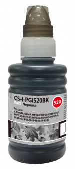 Чернила Cactus CS-I-PGI520BK черный 100мл для Canon Pixma MP540/MP550/MP620/MP630/MP640 от магазина РЭССИ