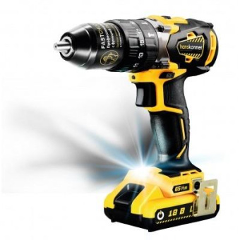 Ударная аккумуляторная дрель Hanskonner HCD1865BLI от магазина РЭССИ
