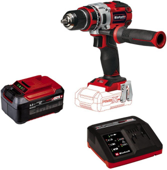 Дрель-шуруповерт Einhell PXC TE-CD 18 Li Brushless аккум. патрон:быстрозажимной (4513850SET) от магазина РЭССИ