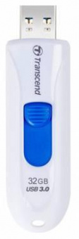 Флеш Диск Transcend 32Gb Jetflash 790 TS32GJF790W USB3.0 белый от магазина РЭССИ