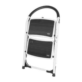 Стальная двухступенчатая стремянка DELI dl509012 макс.высота 460мм до 150кг прорезиненные ступени 360x270мм 123213 от магазина РЭССИ