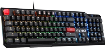 Клавиатура MSI VIGOR GK41 DUSK LR RU механическая черный/серый USB Multimedia for gamer LED (S11-04RUB01-CLA) от магазина РЭССИ