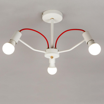 Люстра Hiper Siena H002-3 потолоч. белый/золотистый от магазина РЭССИ