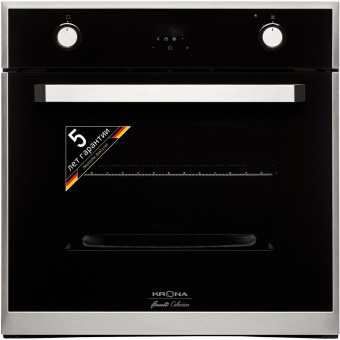 Духовой шкаф Электрический Krona Adriano 60 черный/нержавеющая сталь от магазина РЭССИ