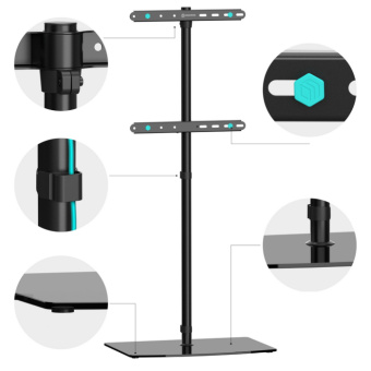 Стойка для телевизора Onkron TS5065 черный 30"-60" макс.41кг напольный от магазина РЭССИ