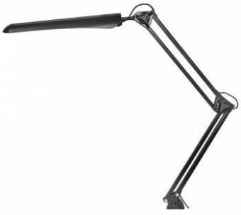Светильник Трансвит Hermes (HERMES/BL) настольный на струбцине черный 8Вт от магазина РЭССИ