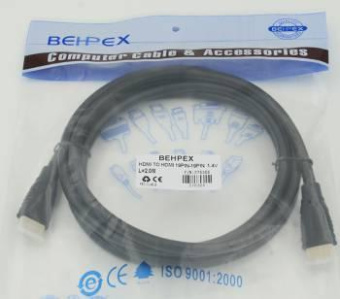 Кабель аудио-видео HDMI (m)/HDMI (m) 2м. черный от магазина РЭССИ