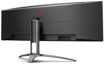 Монитор AOC 48.8" AG493UCX2 черный VA LED 4ms 32:9 HDMI M/M матовая HAS 3000:1 400cd 178гр/178гр 5120x1440 165Hz DP 2K USB 4.43кг от магазина РЭССИ