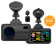 Картинка Видеорегистратор TrendVision TDR-721S EVO PRO черный 5Mpix 1296x2304 1296p 170гр. GPS NTK96675 от магазина РЭССИ Видеорегистратор TrendVision TDR-721S EVO PRO черный 5Mpix 1296x2304 1296p 170гр. GPS NTK96675 от магазина РЭССИ