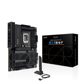 Материнская плата Asus PROART Z890-CREATOR WIFI Soc-1851 Intel Z890 4xDDR5 ATX AC`97 8ch(7.1) 1 x 10Gigabit + 1 x 2.5Gigabit RAID+HDMI+DP от магазина РЭССИ
