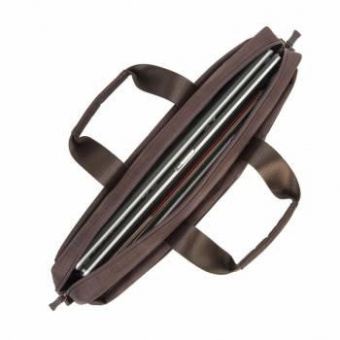 Сумка для ноутбука 15.6" Riva 8335 коричневый полиэстер (8335 BROWN) от магазина РЭССИ