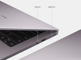 Ноутбук Xiaomi Pro RedmiBook Ryzen 5 5625U 16Gb SSD512Gb AMD Radeon 14" IPS 2.5K (2560x1600) Windows 10 trial (для ознакомления) grey WiFi BT Cam (XMA2006-RJ) от магазина РЭССИ