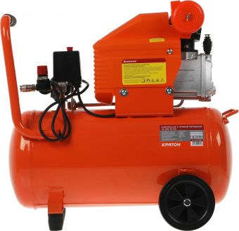 Компрессор поршневой Кратон AC-280-40-DD масляный 280л/мин 40л 2000Вт оранжевый от магазина РЭССИ