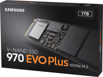 Накопитель SSD Samsung PCIe 3.0 x4 1TB MZ-V7S1T0B/AM 970 EVO Plus M.2 2280 от магазина РЭССИ