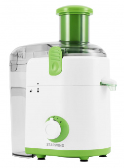 Соковыжималка центробежная Starwind SJ2216 500Вт рез.сок.:800мл. белый/зеленый от магазина РЭССИ