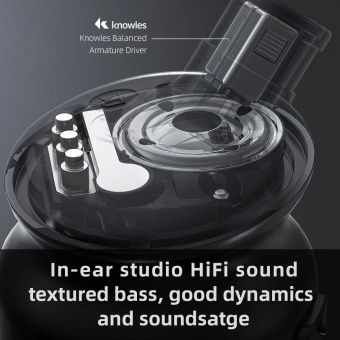 Гарнитура внутриканальные Fiio FW5 черный беспроводные bluetooth в ушной раковине от магазина РЭССИ