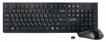 Клавиатура + мышь Оклик 250M клав:черный мышь:черный USB беспроводная slim (997834) от магазина РЭССИ