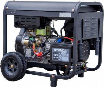 Генератор Hyundai DHY 8000LE-3 6.5кВт от магазина РЭССИ