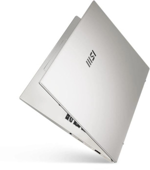Ноутбук MSI Prestige 14H B12UCX-608US Core i5 12500H 16Gb SSD512Gb NVIDIA GeForce RTX 2050 4Gb 14" IPS FHD (1920x1080) Windows 11 Home Multi Language silver WiFi BT Cam (9S7-14F122-608) от магазина РЭССИ